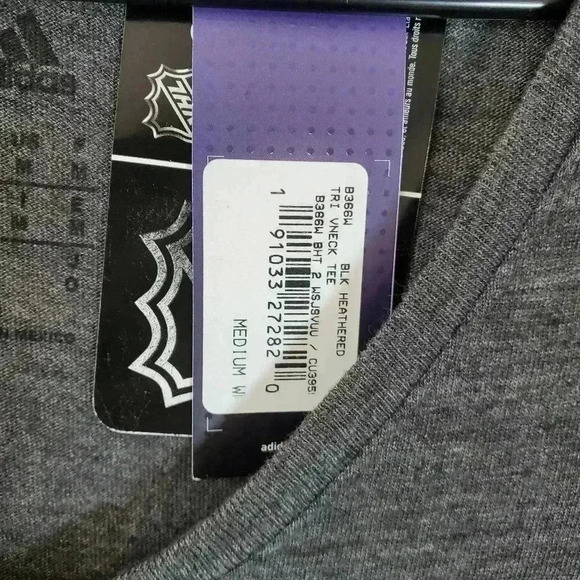 Womens Adidas San Jose Sharks T Shirt Sz M - Picture 3 of 7